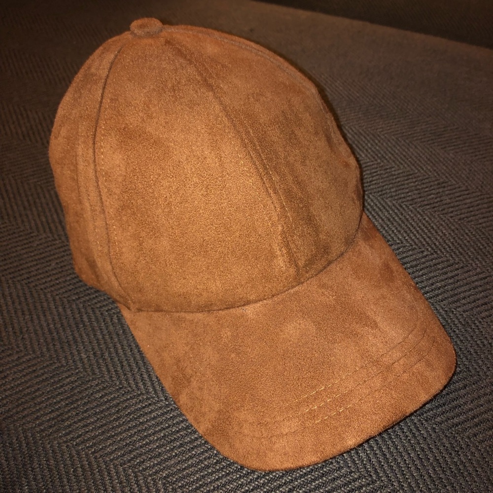 Suede Baseball Hat